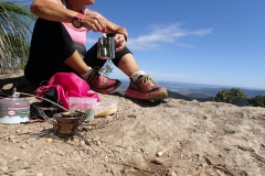 The western escarpment is a great place to boil the billy, or cook your lunch