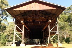 A relic of the former timber industry that prospered in SE Queensland's forests